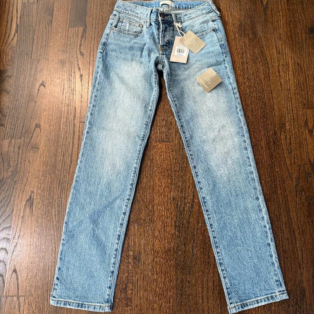Oliver Logan Lowrise Chester Slim Straight in Classic Worn Indigo - Picture 4 of 4